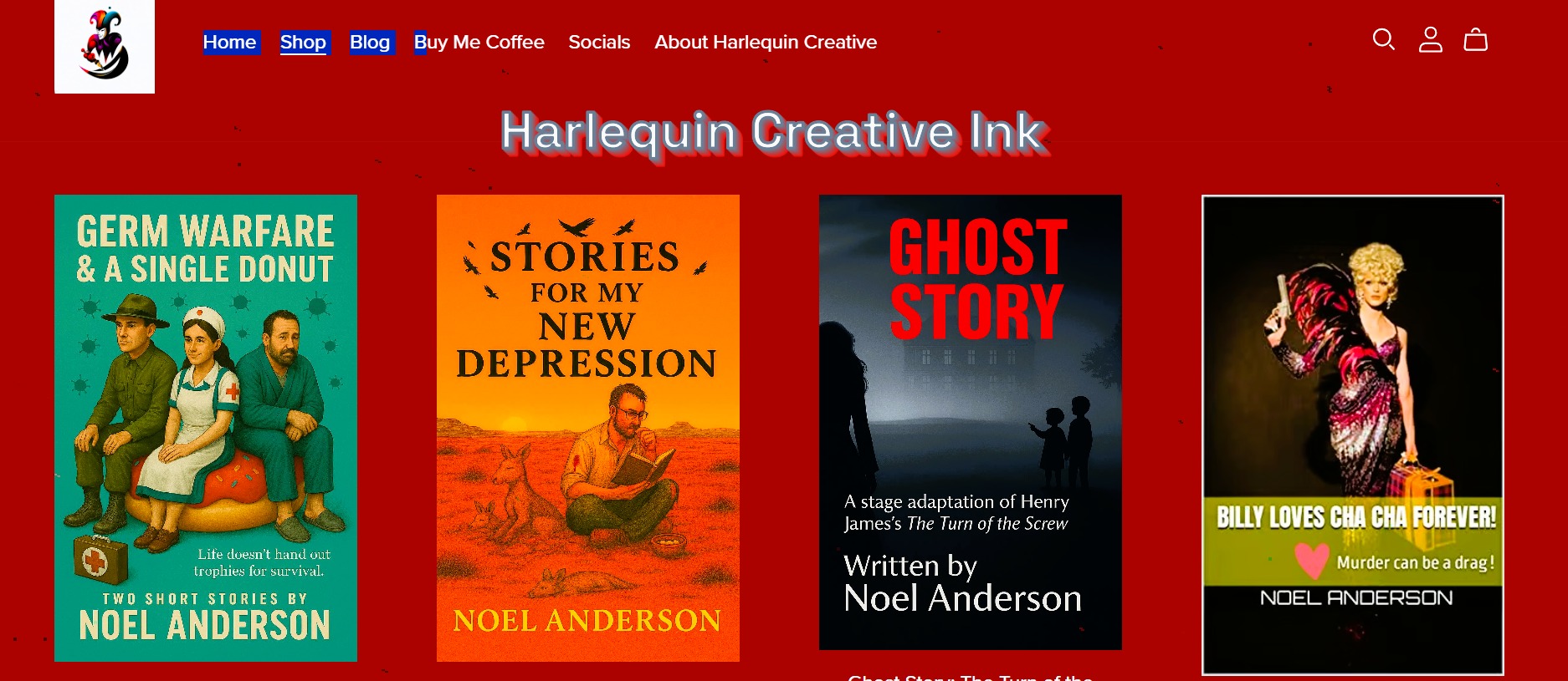 Harlequin Creative Ink ️ Book Shop Launch 🚀 – Harlequin ink